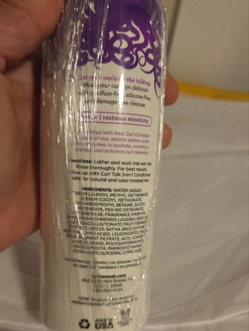 Not Your Mother's Curl Talk Shampoo - New Sealed